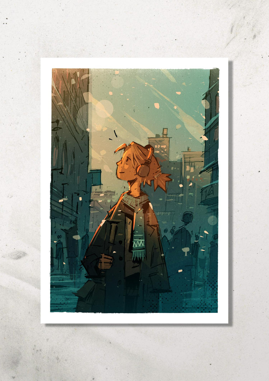 WINTER SUN PRINT