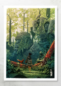 INTO THE FOREST PRINT