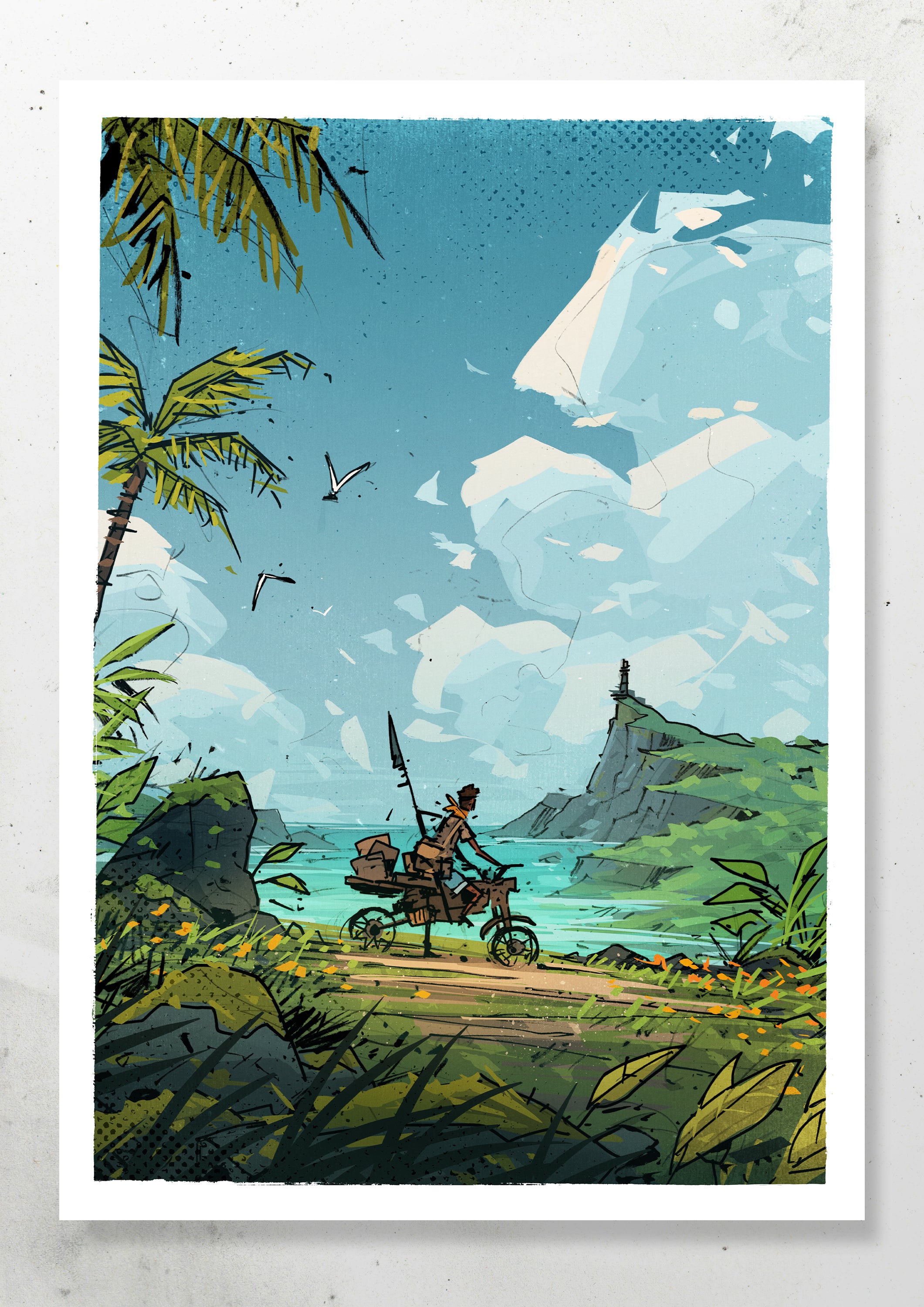 ISLAND VIEWS PRINT