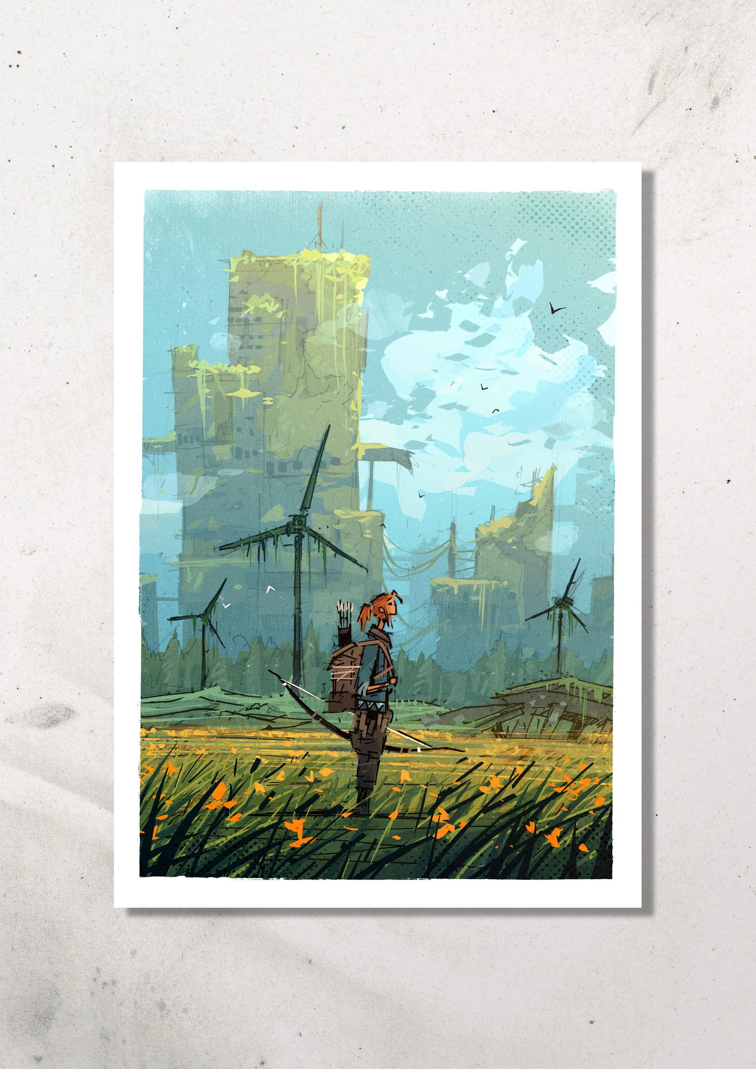 DISTANT FUTURE PRINT
