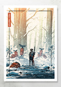 SNOW FOREST PRINT