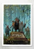 ROBOT FRIENDS PRINT