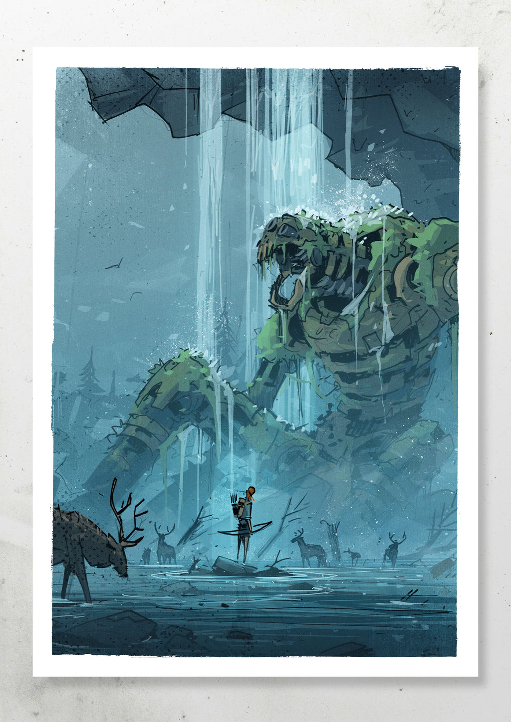 WATERFALL PRINT