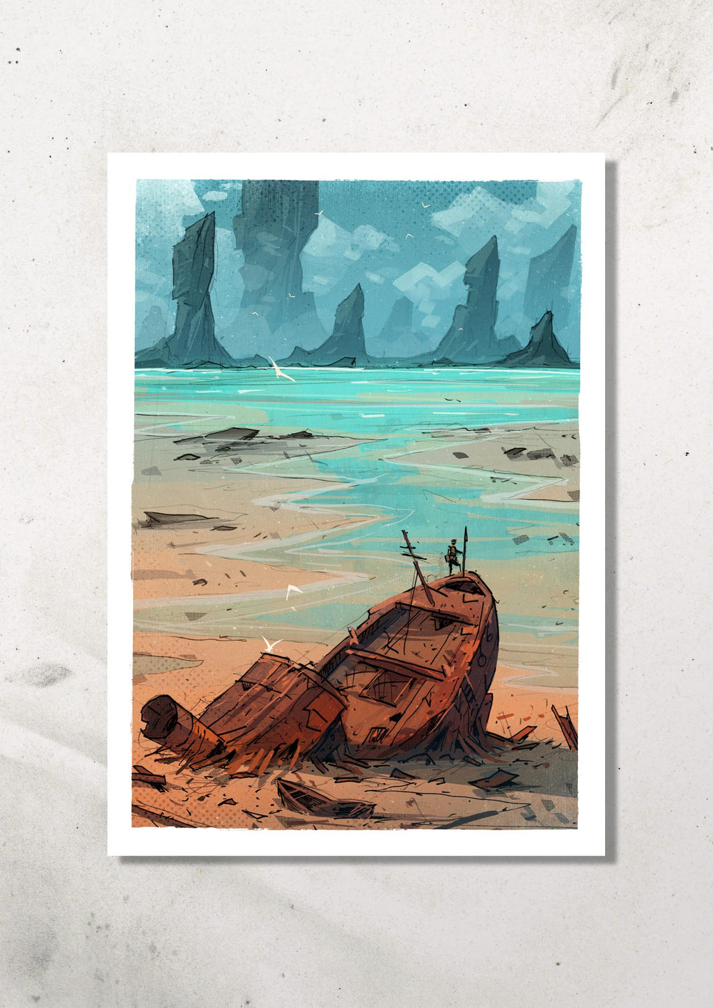 DANGEROUS HORIZON PRINT
