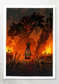 THE BLOOD TEMPLE PRINT