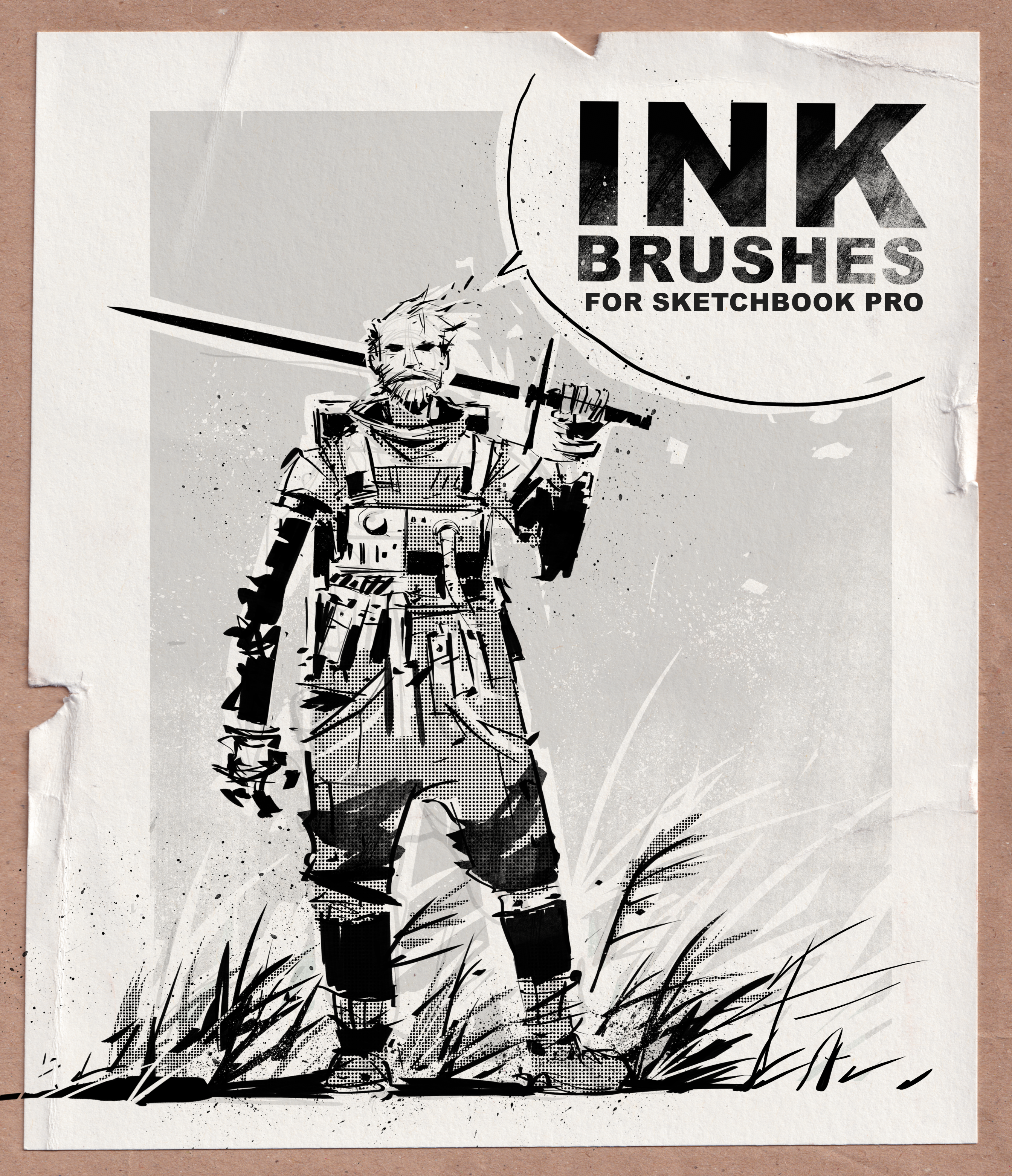INK BRUSHES for Sketchbook Pro