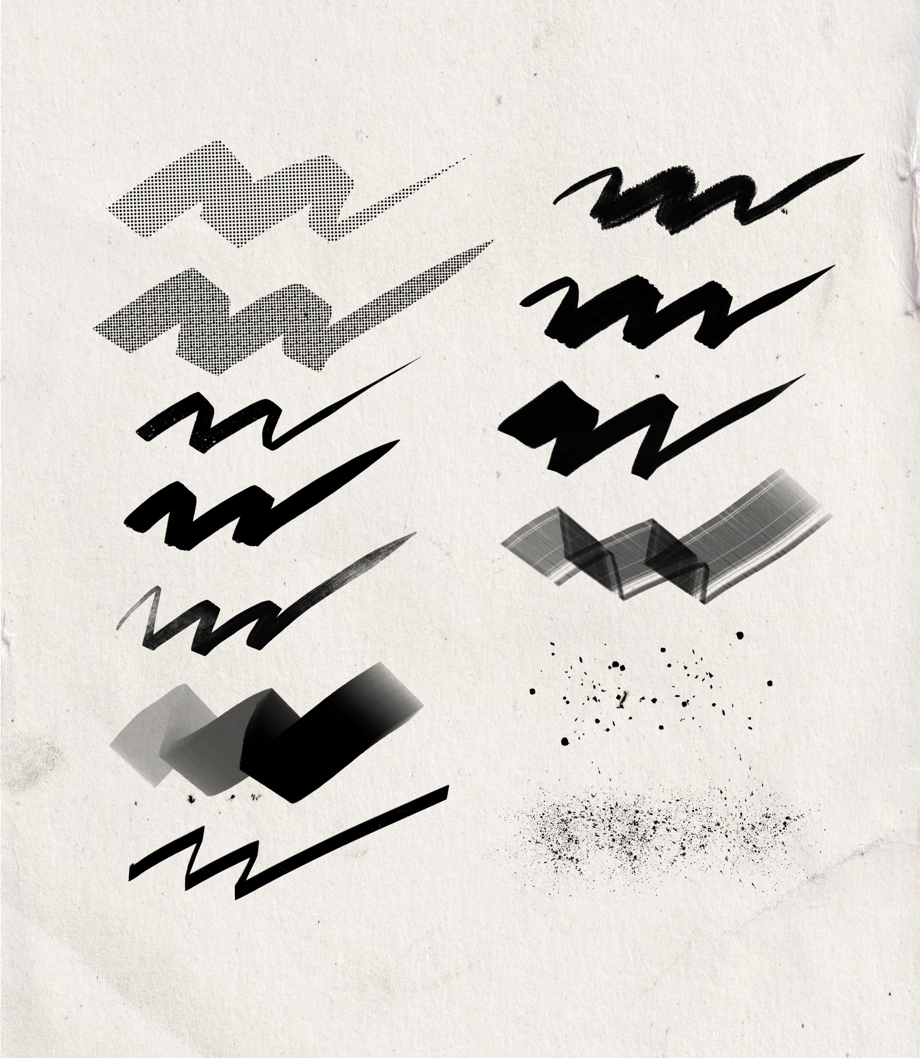 INK BRUSHES for Sketchbook Pro