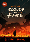 CLOUDS OF FIRE- Digital Art Book (PRE ORDER)