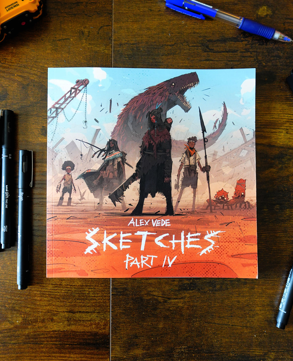 Sketches Part 4-Artbook (PRE-ORDER)