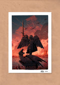 CLOUDS OF FIRE-DAY 23-PRINT