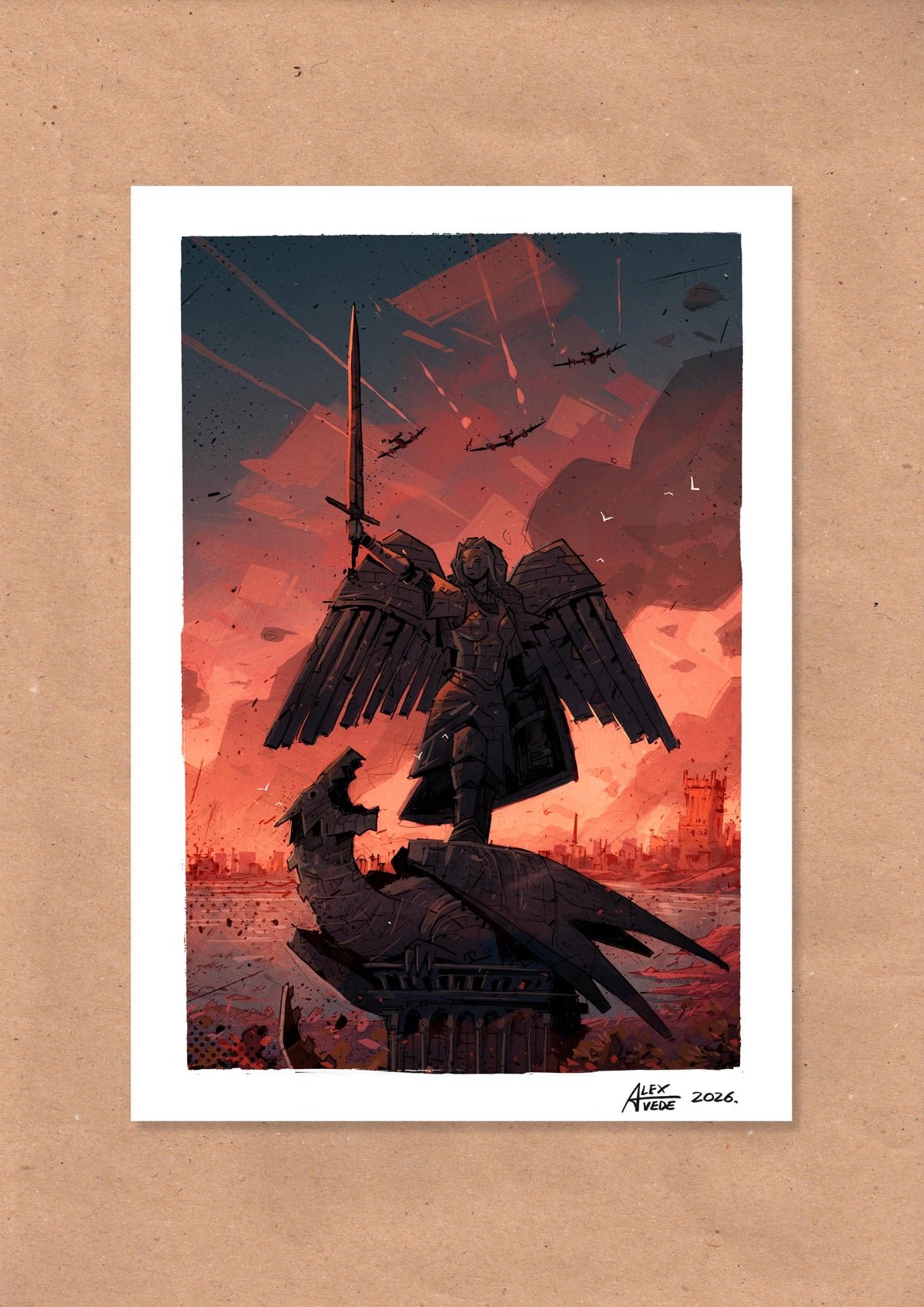 CLOUDS OF FIRE-DAY 23-PRINT