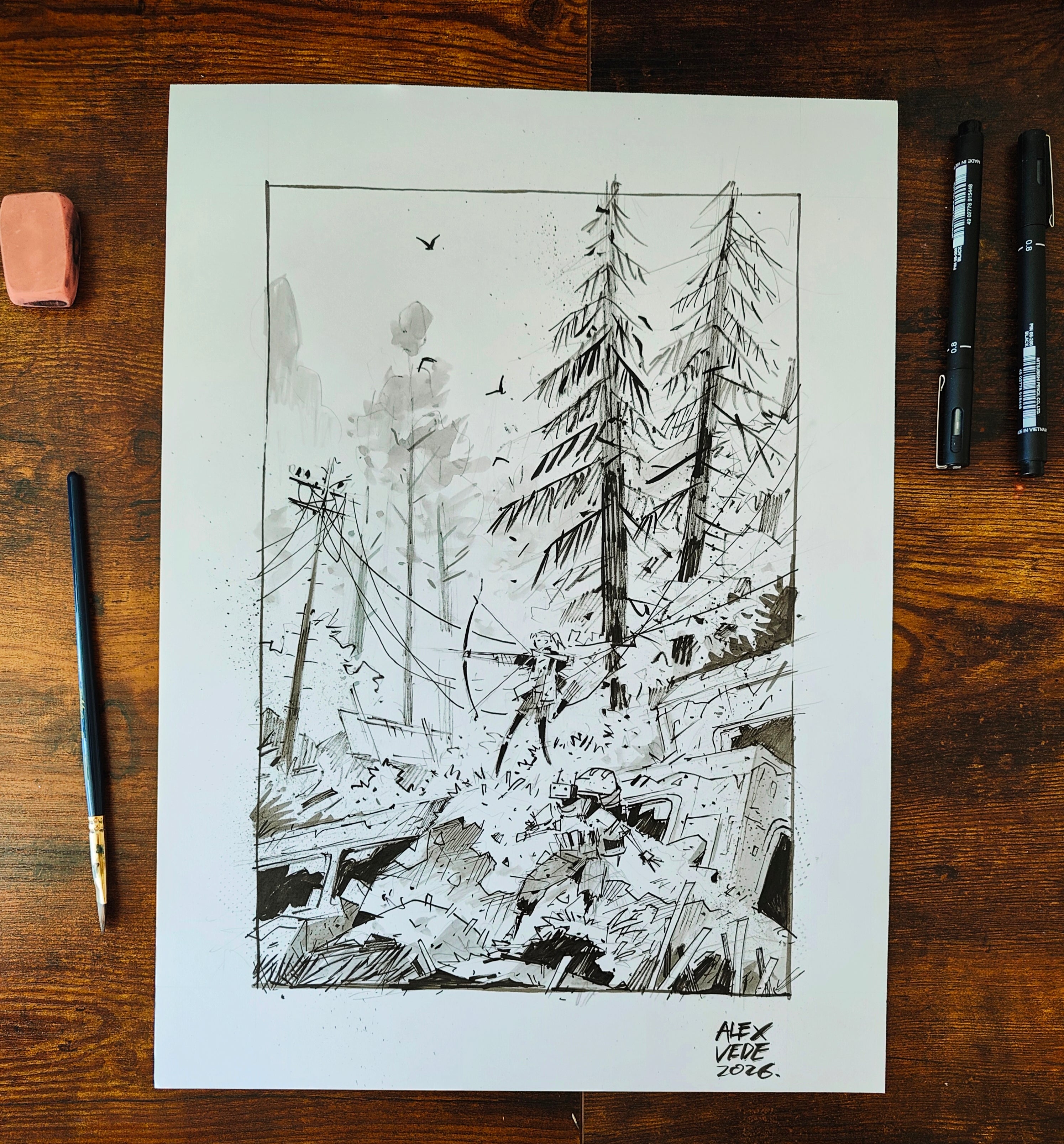 Forest-Original artwork