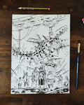 Fishers-Original artwork