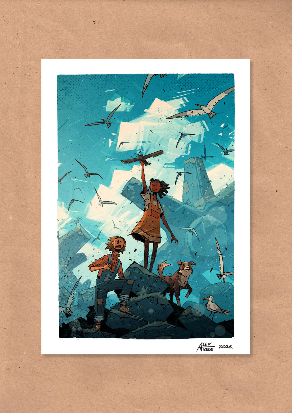 CLOUDS OF FIRE-DAY 11-PRINT