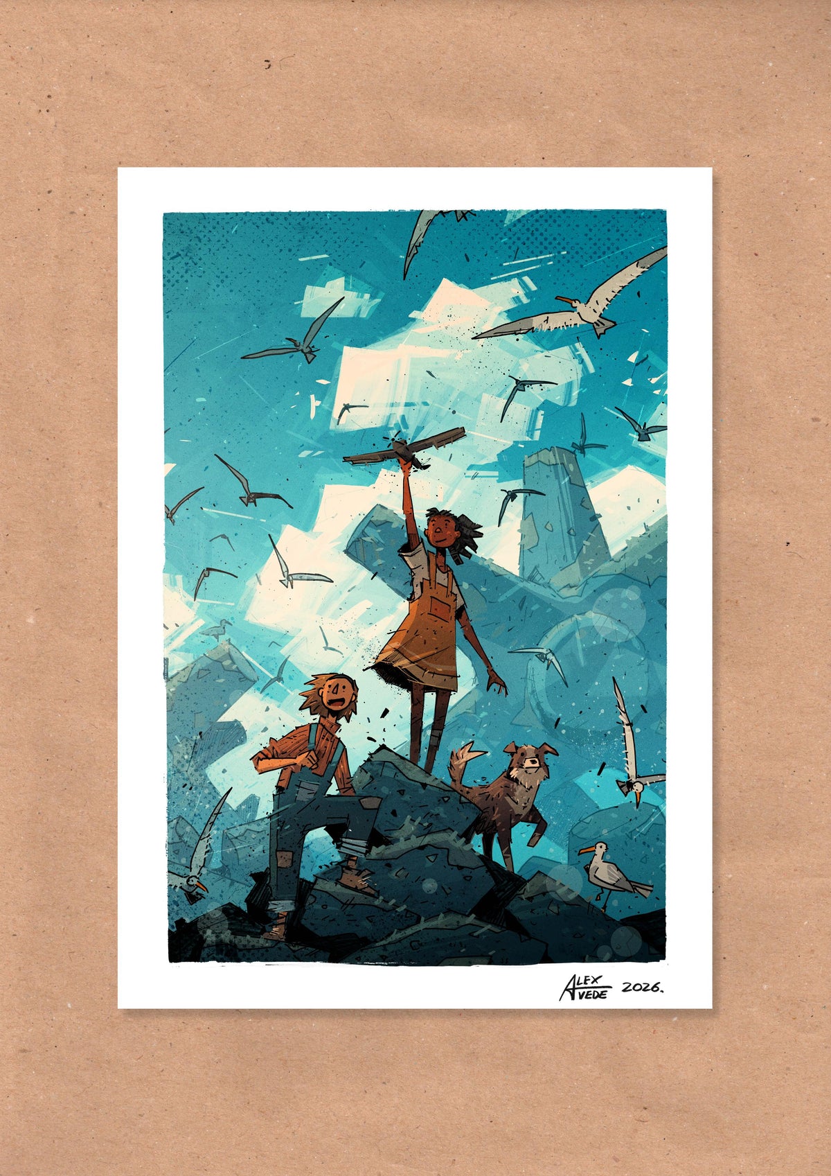 CLOUDS OF FIRE-DAY 11-PRINT