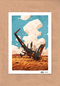 CLOUDS OF FIRE-DAY 14-PRINT