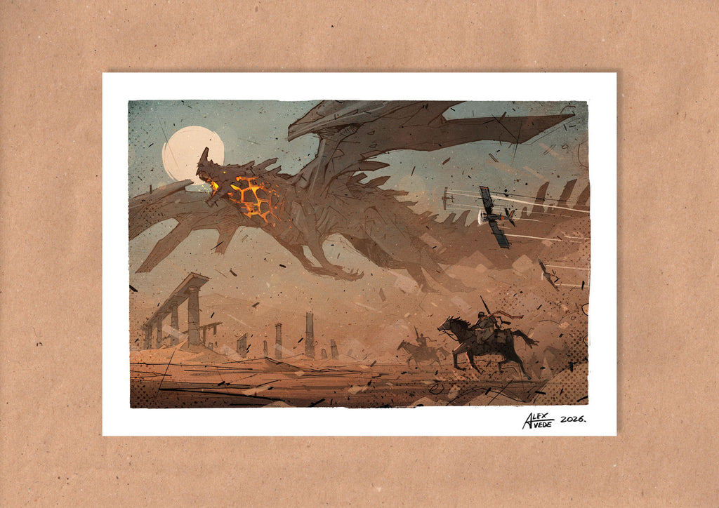CLOUDS OF FIRE-DAY 20-PRINT