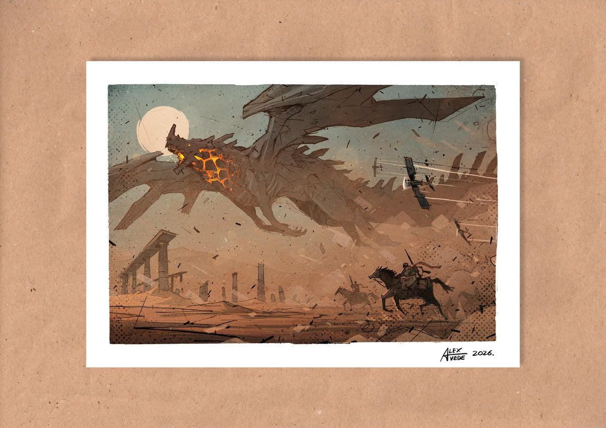 CLOUDS OF FIRE-DAY 20-PRINT