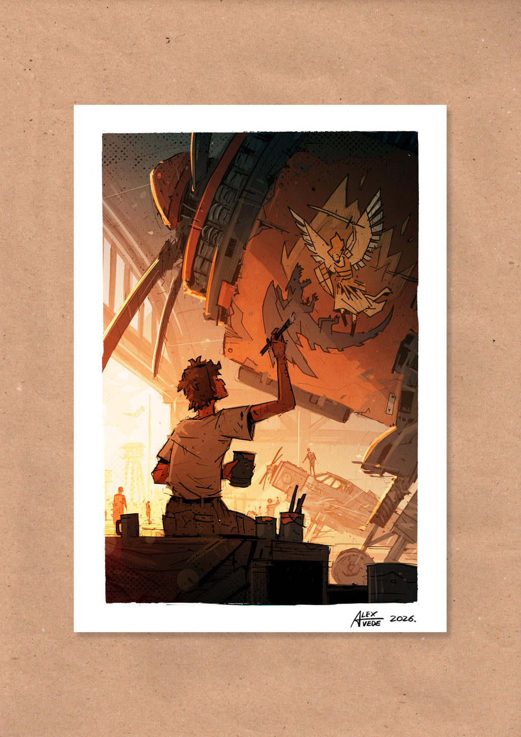 CLOUDS OF FIRE-DAY 22-PRINT