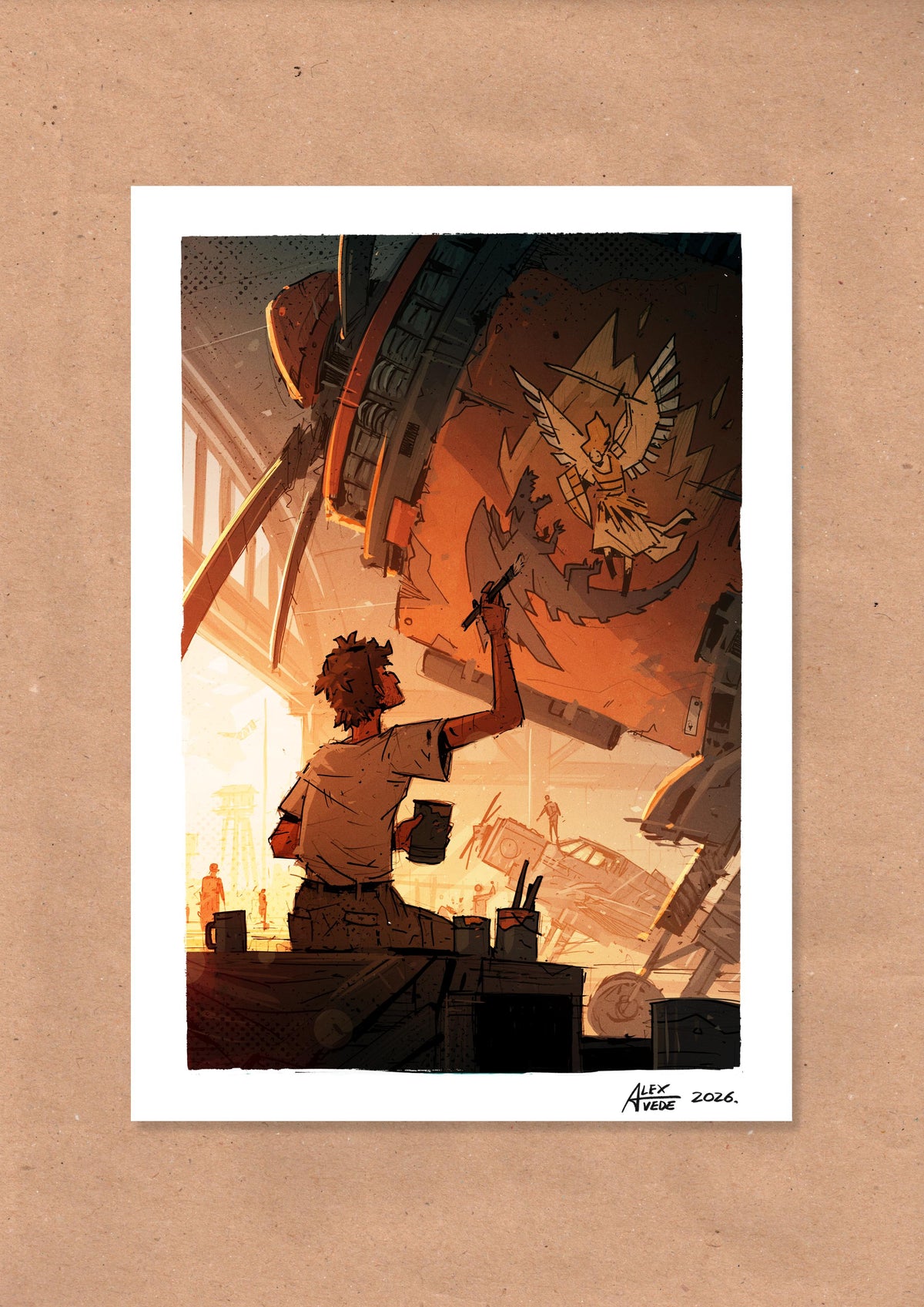 CLOUDS OF FIRE-DAY 22-PRINT