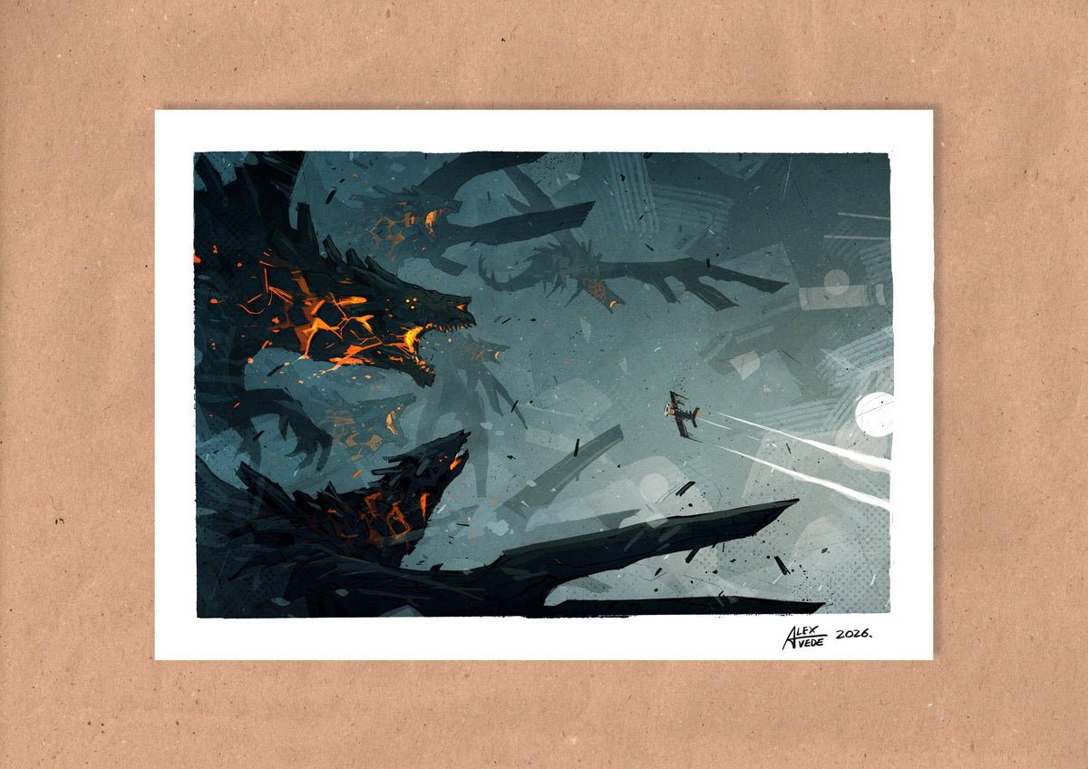 CLOUDS OF FIRE-DAY 7-PRINT
