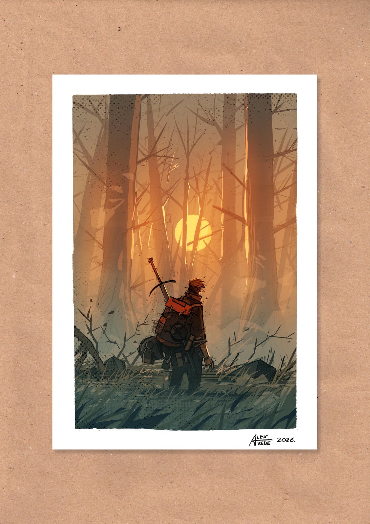 THE DARKEST FOREST PRINT