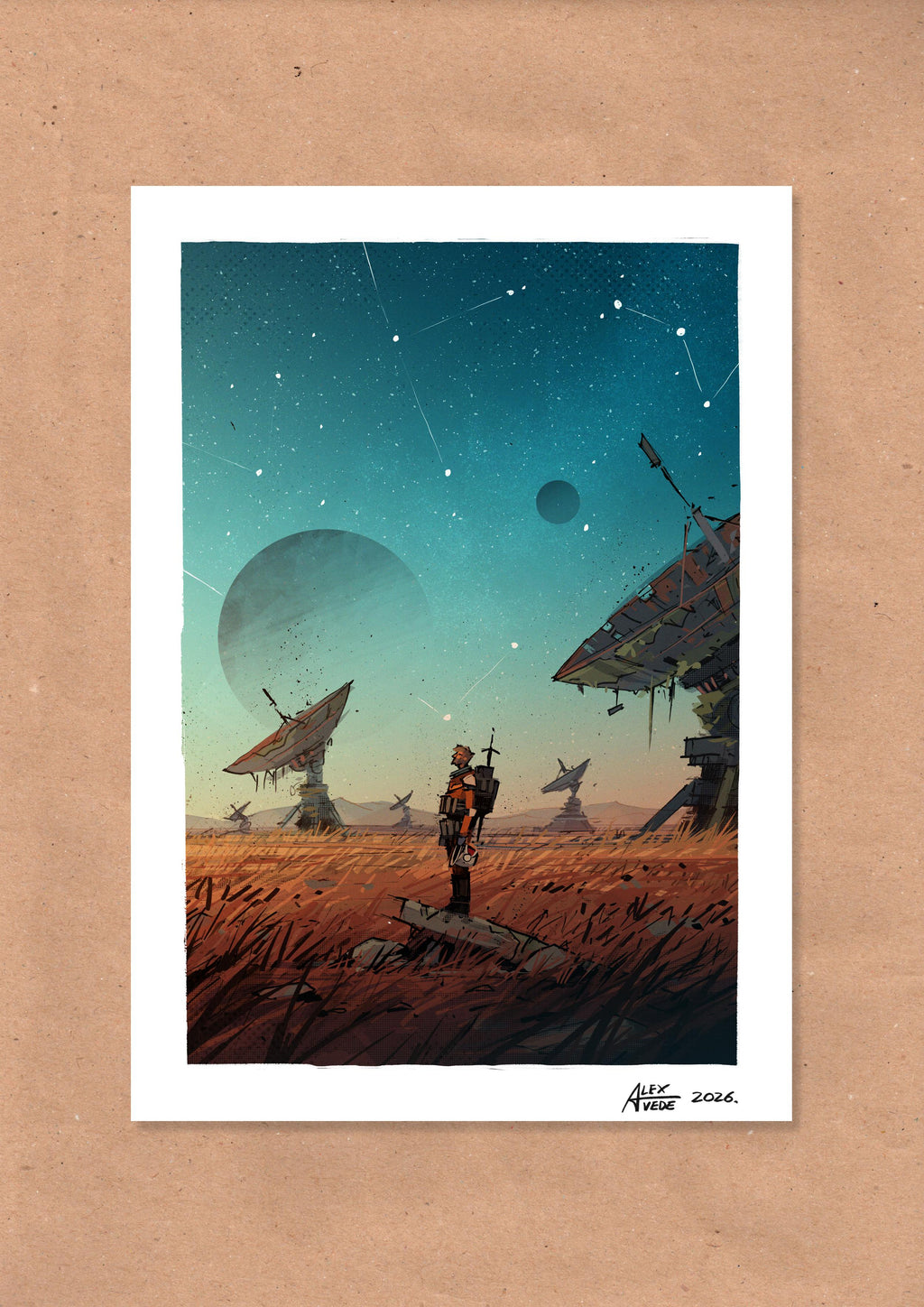 CONSTELLATION FIELD PRINT