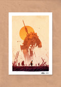 SUNSET OF THE MACHINES PRINT