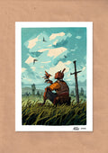 BIRD WATCHING PRINT