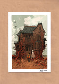 HAUNTED HOUSE PRINT