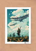 CLOUDS OF FIRE-DAY 24-PRINT