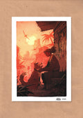 CLOUDS OF FIRE-DAY 25-PRINT