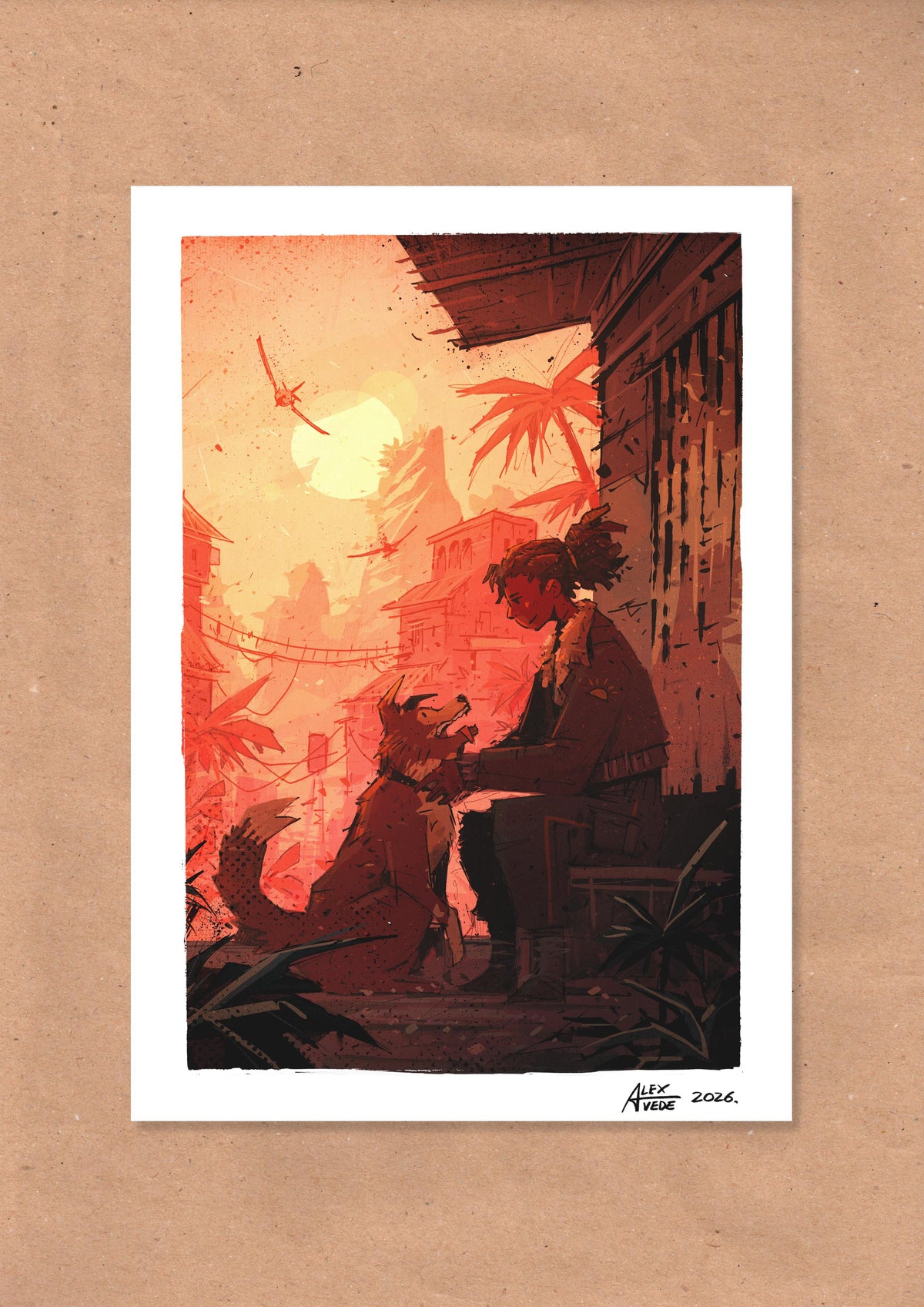 CLOUDS OF FIRE-DAY 25-PRINT
