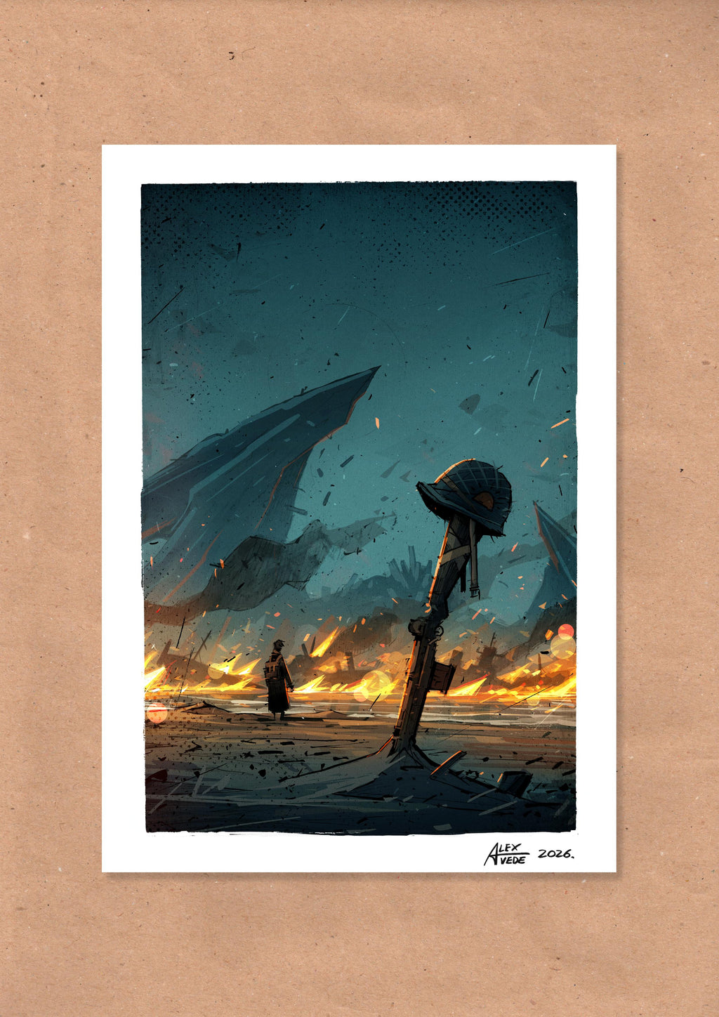 CLOUDS OF FIRE-DAY 29-PRINT