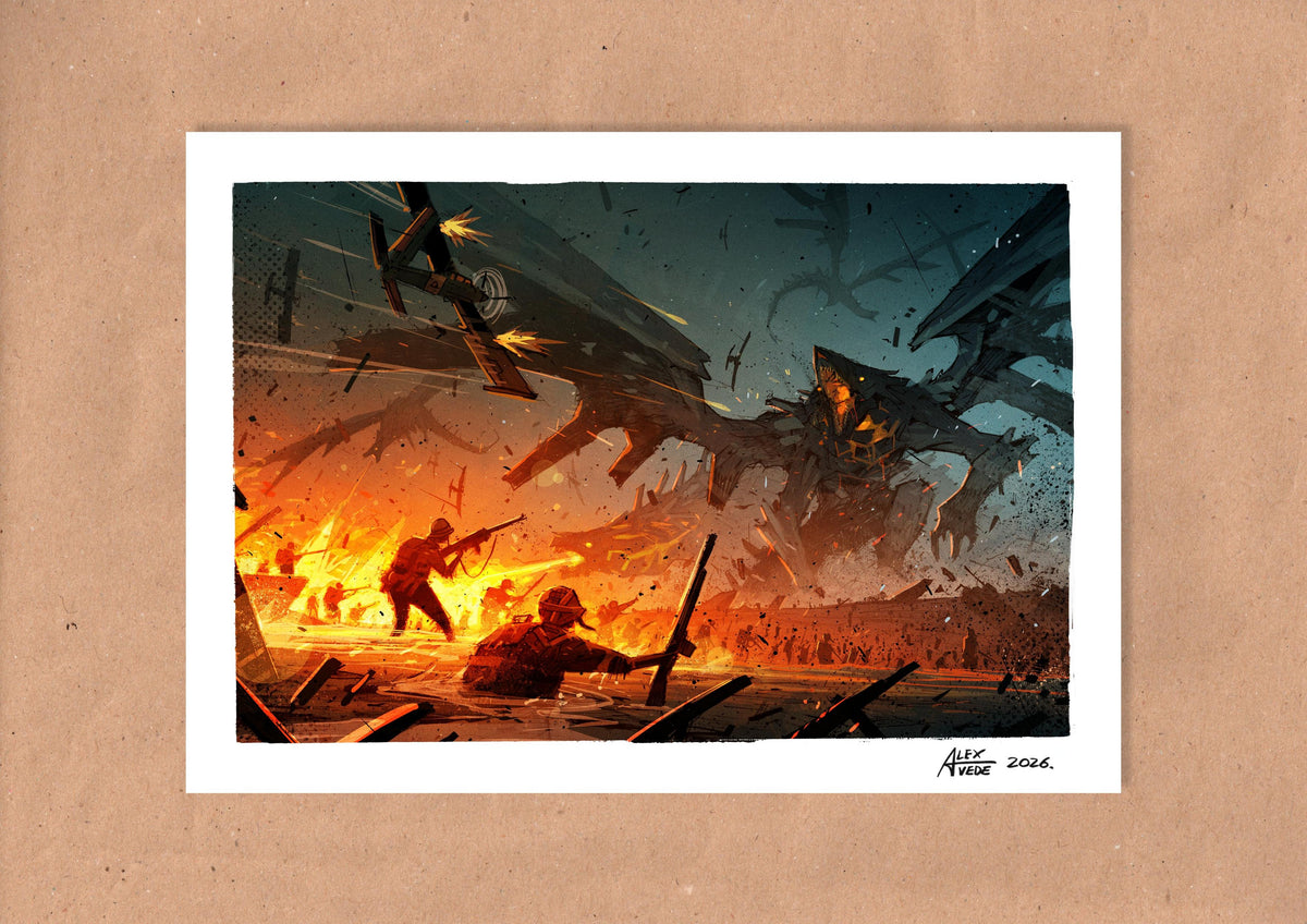 CLOUDS OF FIRE-DAY 30-PRINT