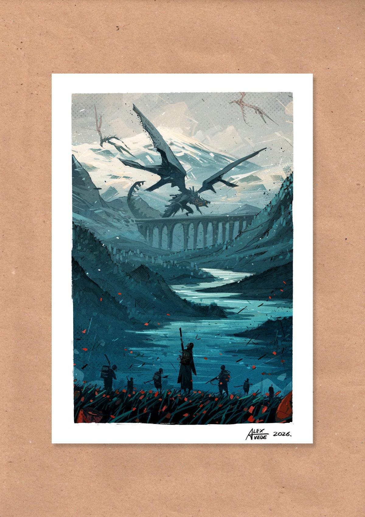 CLOUDS OF FIRE-DAY 17-PRINT