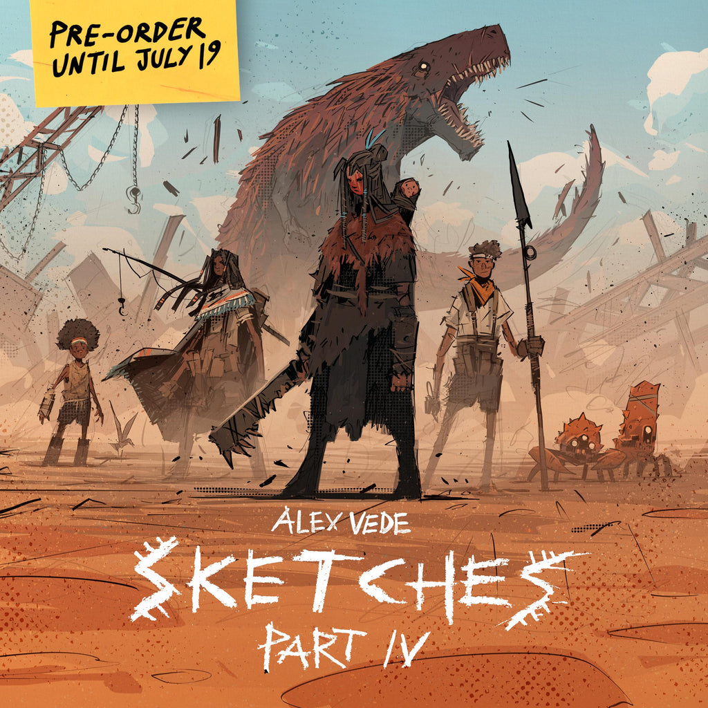 Sketches Part 4-Artbook (PRE-ORDER)