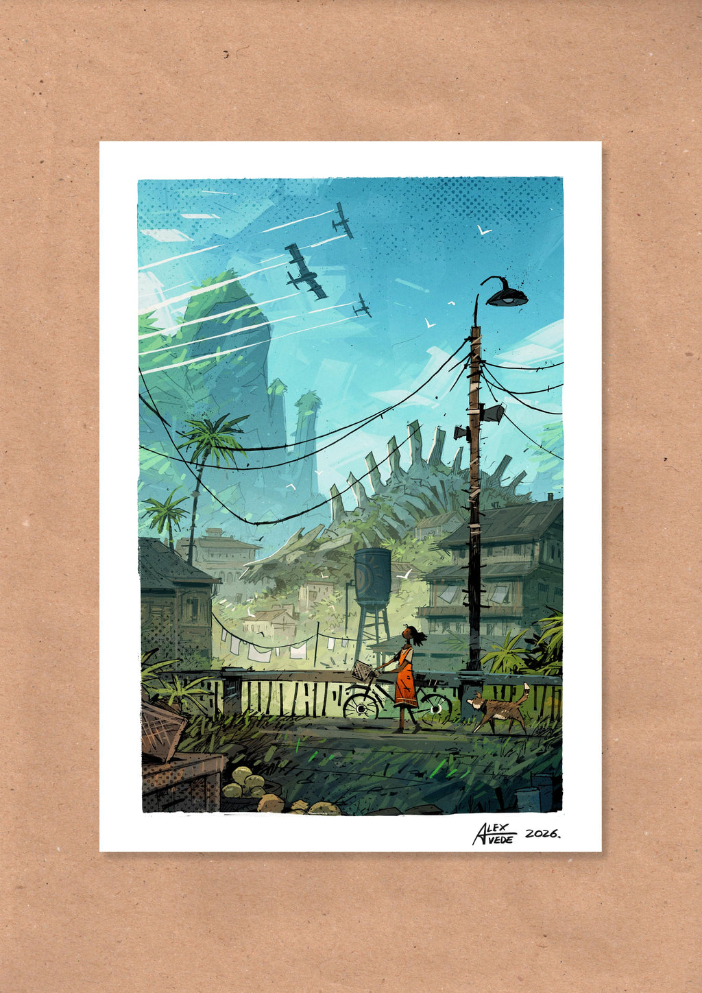 CLOUDS OF FIRE-DAY 13-PRINT